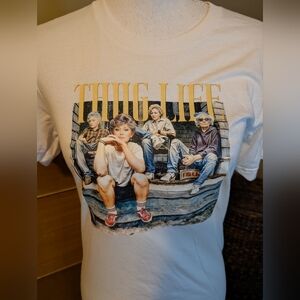 Golden Girls THUG LIFE graphic t-shirt casual